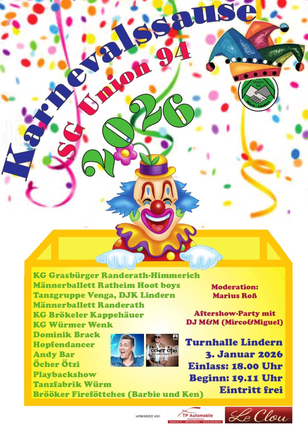 Karnevalssause 2026 Karnevalssause 2026